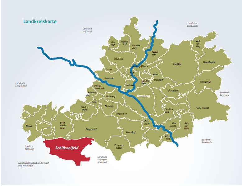 Stadt Schlüsselfeld – Verkehrsanbindung